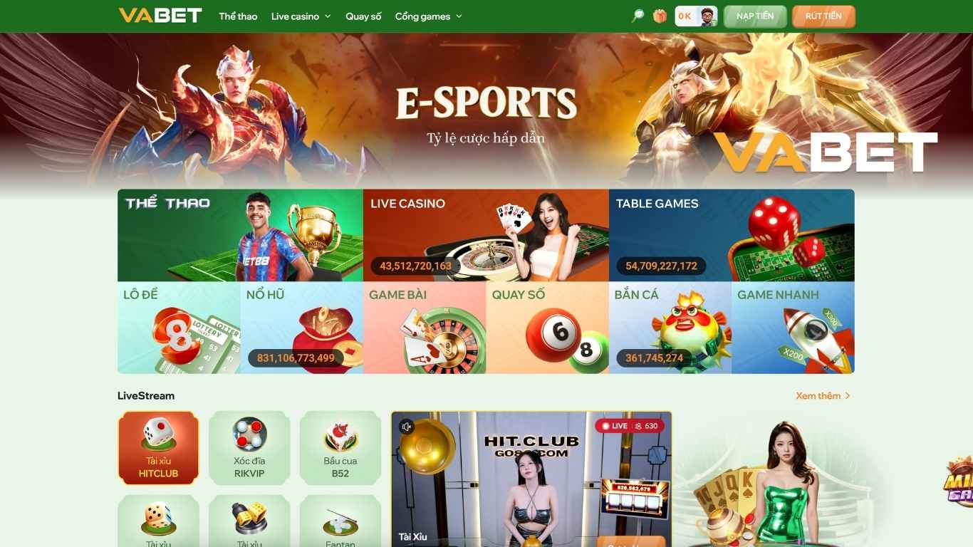 Vabet có uy tín không? Tìm hiểu tổng quan nhà cái